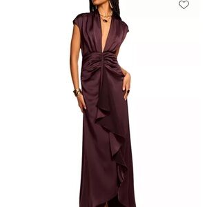 Ramy Brook Deep Purple Maxi Dress
